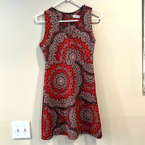 🔥Abercrombie & Fitch Red A-Line Mini Dress🔥 - Picture 1 of 7